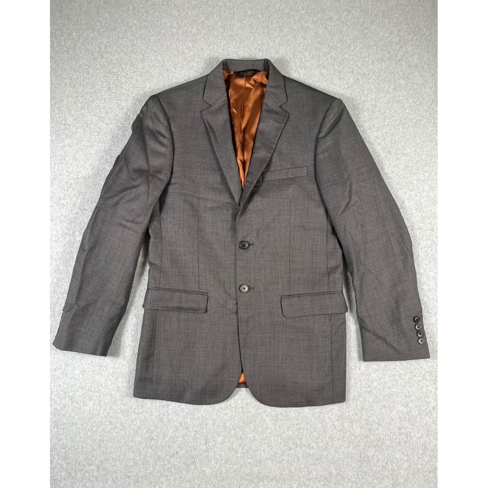 Jos. A. Bank Joseph Slim Fit Wool Blazer 36RG Gray Two Button Suit Jacket